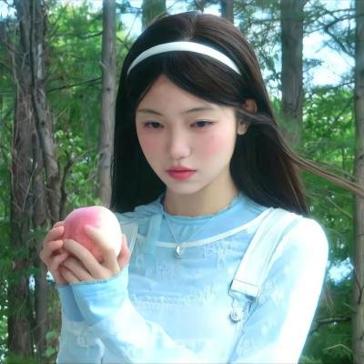 小鬼头上的女人
